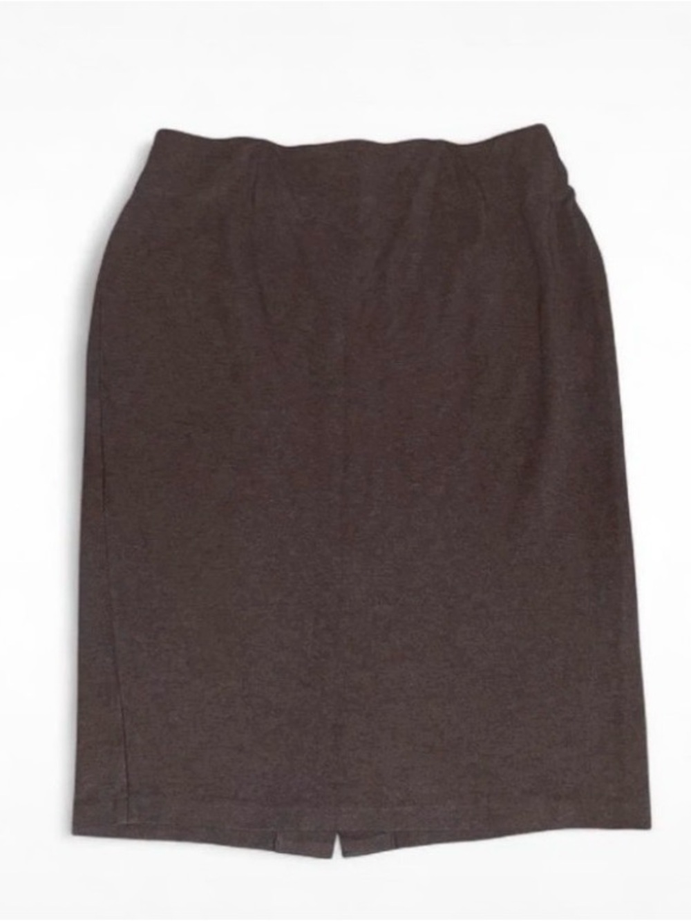 Prologue Brown Midi Skirt with Back Slit
